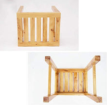 Bath Chair 42 * 34 * 35cm Bagno Sgabello in Legno Massiccio Sgabello Banco di Lavaggio Sgabello Piazza Sgabello Antiscivolo Impermeabile Doccia Sgabello Sicurezza