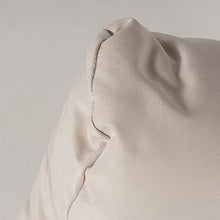 Edenjardi Cuscino con schienale piccolo per pallet, dimensioni: 40 x 60 x 16 cm, colore: beige, idrorepellente.