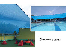Rete ombreggiante Rete di Schermatura A 8 Pin Sole Mesh per Copertura Vegetale, Tessuto Resistente All'umidità in Tessuto All'ombra 80% Sunblock per Tetto Tettoia, Blu (Dimensioni : 2x6M)