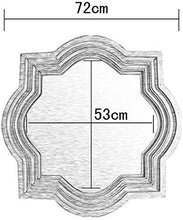 LHQ-HQ Trucco Europea Bathroom Specchio Camera Veranda Parete Decorativo Specchio (Color: # 5)