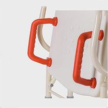 Sgabello da doccia Pieghevole in lega di alluminio Ampliata doccia bagno bagno sedia Sgabello regolabile in altezza con braccioli antiscivolo Bath Sgabelli ( Color : Photo Color , Size : Free size )