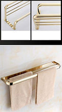 AWOPH Scaldasalviette oro argento nero appeso a parete portasciugamani portasciugamani doppio asciugamano bar bagno hotel bagno argento