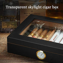 Accessori e umidificatori per sigari Scatola per Sigari Portatile Scatola per Sigari Idratante Scatola per Sigari Semplice da Viaggio All'aperto Humidor per Sigari Visivo Set Regalo per Sigari