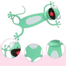 ASFD Creativo 3D Tridimensionale Animale Divertente Simpatico Animale Domestico segnalibro Cartone Animato Animale Geco