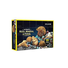 AOXING Confezione Regalo Rocks Storage, fornisce Giocattoli educativi di Alta qualità per Bambini, Regali Adatti per Bambini 24 Piccole finestre a Sorpresa Sono in Attesa di Essere Aperte