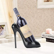 Portabottiglie per vino Espositore per portabottiglie per vino a forma di scarpa con tacco alto per armadio domestico
