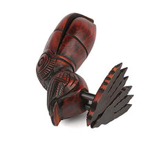 Sigaro da Forma di Uccello retrò Portatile Portatile con Supporto di Cenere Coperchio Adatto per Decorazioni Regalo Interne ed Esterne Indoor BJY969