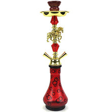 GSYH Creativo Shisha Set, Arabo Narghilè Bar Doppio Tubo Shisha per Il Partito di Sala (Senza nicotina),B