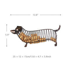 YSMLL Contenitore di Sughero del Vino del Ferro del Ferro dell'artigianato dell'animale dell'ornamento del Regalo della Decorazione della casa della Decorazione della Decorazione della casa