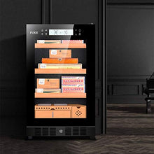 Umidificatori Humidor Cigar Cabinet Sigaro Idratante Gabinetto Di Legno Solido Cigar Cabinet Tea Gabinetto Ice Bar Governo Del Vino Silenzioso Fumo Governo In Grado Di Memorizzare 500 Sigari