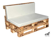 clc Divano divanetto 2 posti in Pallet EPAL per Esterno e Giardino -Made in Italy- Rustico, 120x80x78