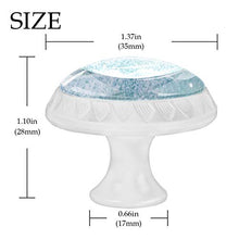 Spiaggia 4 PCS Pomelli per Porta, Pomolo per Mobile, Pomelli per Mobili con Viti, Maniglia per Armadietto, Pomelli per Porta, Pomelli per Cassetti per Porta, Armadio, Cassetto e Credenza