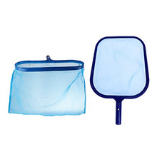 F Fityle 2 Pezzi Skimmer Foglie Netto Rete Piscine Pulitore Vasca Idromassaggio Blu