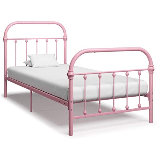 SKM Giroletto Rosa in Metallo 90x200 cm (17.1kg)