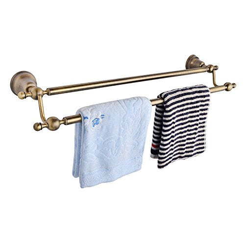 MBYW Portasciugamani Moderno Minimalista Portasciugamani Elegante per Il Bagno di Moda Appendiabiti, Doppio portasciugamani, attaccapanni Vintage, Portapacchi Antico  Adatto per Bagno,Cucina, Ufficio