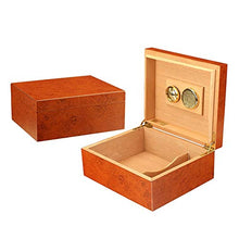Minmin Cigar Box Small Luxury Car portatile Idratante Cigar Box, 260x225x110mm accessori del sigaro (Size : 260x225x110mm)