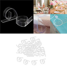 #N/A ABS di Plastica di Copertura Tovaglia Clip-50pcs di Plastica Trasparente del Pannello Esterno Tavolo Morsetti Holder-Casa BBQ Picnic Festa di Nozze Forniture
