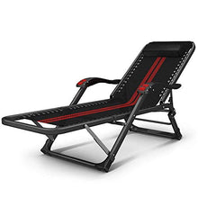 ZHANGYY Sedie a Sdraio da Patio Sedia a Sdraio Pieghevole, Sedia da Spiaggia pigra, Bracciolo massaggiante con Cuscino, Schienale a 5 velocità di Regolazione, Tessuto Teslin Traspirante Resistente