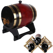 Secchio Multiuso Per Uso Domestico Botte di Whisky, 5L Secchio di Invecchiamento Del Secchio Decanter Tavolo di Servizio Conservazione per Famiglie Vino Whisky Birra Che dà una Cremagliera Del Vino Ro