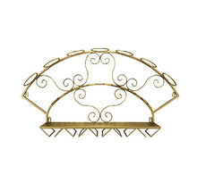 Wine Rack, Wine Rack 7 bottiglie di vino Rack parete di arte del ferro Wine Bottle Holder Storage Cucina Rack Rack WTZ012