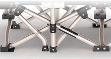 CDFC Pieghevole reclinabile Sole Lettino Giardino Camping Bed Sedia Accompagnatore Bed Letto Sun Regolabile in TextOline