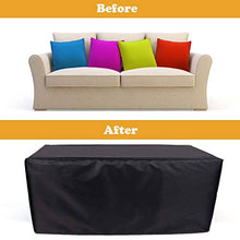WZDD Copertura Impermeabile per Mobili da Giardino 90x90x90cm, Copertura Tavolo Giardino Esterno, Traspirante Protettivo Anti-UV Anti-UV 420D Oxford Copritavolo da Esterno