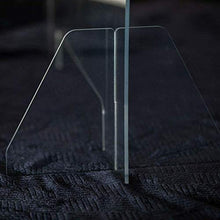 ZXLIFE@@ Protezione Schermo Starnuto per Bancone, Schermo in Plexiglass 40 * 40 Cm Area Reception in Acrilico Trasparente per Bancone, Banco Reception con Finestra di Transazione