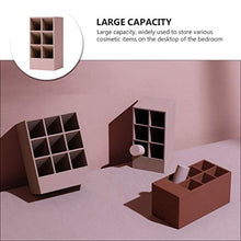 Cabilock Custodia Portaoggetti per Lucidalabbra a 6 Slot Contenitore per Espositore per Rossetto in Silicone Organizer per Rack Cosmetico da Tavolo