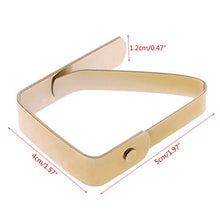 WT-DDJJK Clip Fissa, 4 Pezzi in Acciaio Inox Copertura tovaglia Clip Supporto Morsetto Fornitura per Picnic Party