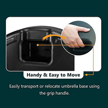 Wgwioo Ombrelloni da Giardino, Ombrellone da Tavolo Impermeabile da 2 M con 6 Stecche in Acciaio/Manovella, Perfetto per Hotel, Spiaggia, Patio, Cortile, Ponte,Rosso,Umbrella+Base