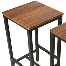 yelloo MOD. Ibiza Set 2 SGABELLI Marrone Sgabelli Alti Sgabelli da Bar Sgabelli Bar Cucina Mobili Bar Salotto