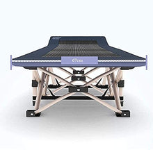 CDFC Pieghevole reclinabile Sole Lettino Giardino Camping Bed Sedia Accompagnatore Bed Letto Sun Regolabile in TextOline
