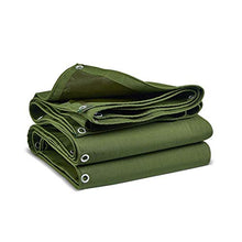 HZWLF Telone Impermeabile per Esterni Resistente, teloni di Tela ArmyGreen Ground Covers Tende da Campeggio, 4.85X3.85M, 4.85X3.85M