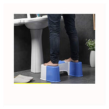 CHENJIAO Squatting Sgabello Slip Igienici Piede Stool Potty Sgabello Squat Crouch Hole Pieghevole Igienici Holder Sgabello Squat Potty Sgabello Design del Telefono (Color : Phone Holder White)