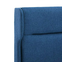 vidaXL Giroletto Blu in Tessuto 160x200 cm