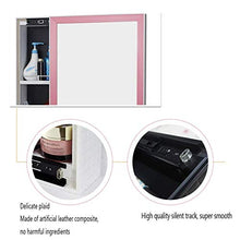 WSJ Armadietto a Muro per Bagno Armadietto a Specchio Armadietto Contenitore per Specchio per WC (Colore: Rosa, Dimensioni: a Destra), Rosa,