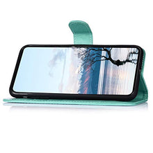Robinsoni Custodia Compatibile con Samsung Galaxy M30 Cover Libretto Galaxy M30 Cover Portafoglio Pelle PU Antiurto Cover Silicone Morbido Custodia Taccuino Cover Foglio Flip Custodia Fiore 3D Cover