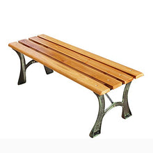 Panchine per parchi ricreativi all'aperto, Panca portico in legno massello anticorrosivo con braccioli e schienale, Giardino Terrazza Posti a sedere con mobili da parco, Adatto per parchi, portici