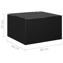 Tidyard 9 pz Set Divani da Giardino con Cuscini in Polyrattan,Divano Angolare da Giardino in Rattan,Divano Modulare da Giardino per Esterno in Rattan,Salotto da Giardino in Rattan,Divano con Penisola