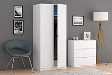 13Casa Larissa A3 Armadio Anta Battente, 81X52X180 H cm, Bianco, Melamina