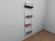 Cabina armadio guardaroba arredamento negozi porta scarpe scarpiera a muro calzature