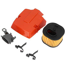 Rockyin HD Air Filter Holder Fit for Husqvarna 372XP 362 371 365 Adattatore di aspirazione Chainsaw