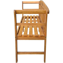 vidaXL Panchina da Giardino 120 cm in Legno Massello d'Acacia