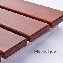 Z-SEAT Sgabello da Bagno Sgabello da Bagno in Legno massello Sgabello da Bagno Pieghevole può sopportare 160 kg Materiale di Protezione Ambientale Bagno Antiscivolo