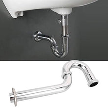 Fockety Sifone per lavabo, sifone per lavabo Anti-intasamento, lavandino Contenitore a Forma di lavabo per Bagno di casa