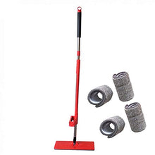 WAMSY Mop Set Mop Piatto A Mano Libera Mop Lazy Home con 2 Straccio Mop Piatto Lavaggio A Mano Gratuito