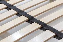 Tauro 22921 Rete con 28 doghe in legno, per letto a 7 zone, testiera regolabile, cintura centrale, 140 x 200 cm