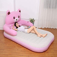 HongLianRiven Lettino da Viaggio Lettino da Viaggio Gonfiabile Sdraio Domestica Doppio Sdraio da Spiaggia, Pigro Gonfiabile Bed Spessa Gonfiabile Poltrona Gonfiabile Bed 6-3 (Color : B)