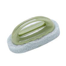 Logicstring Lavabo Vasca da Bagno Scrubber Cleaner Deck Scrub Spugna Spazzola con Manico Magic Cleaning Spazzola di Lavaggio per Cucina Bagno