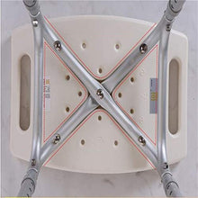 Sgabello da Bagno Altezza Regolabile - Leggero Lega di Alluminio Bagno Doccia Sgabello - Bagno Seat/Doccia Sedia/Bagno Bench - Doccia/Vasca Sgabelli di Anziani disabili aiuti Le Donne in Gravida